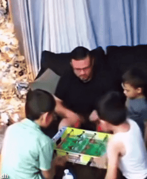 상대가 아들인 걸 잠시 까먹은 아빠