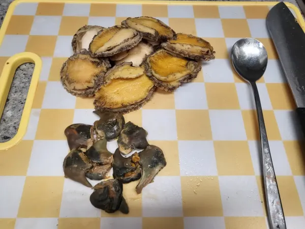 전복술찜 한잔해~