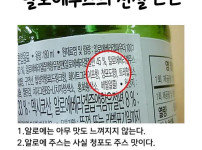 알로에 주스의 진실