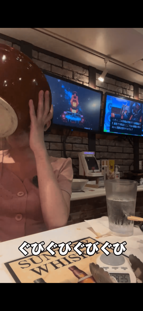 라멘 3KG 먹어버린 일본 누나 배 수준ㅎㄷㄷ