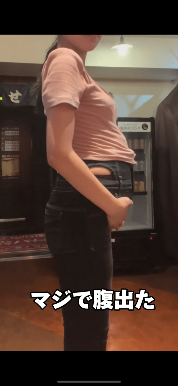 라멘 3KG 먹어버린 일본 누나 배 수준ㅎㄷㄷ