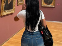 청바지핏 지리는 누나