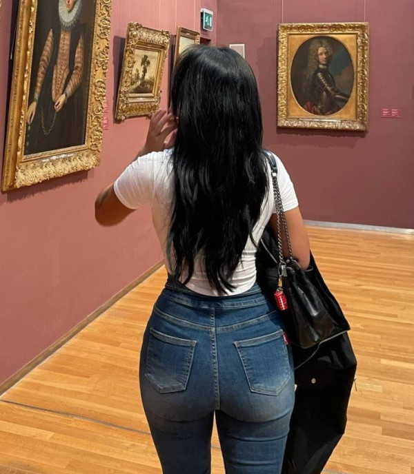 청바지핏 지리는 누나