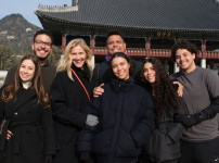 가족들과 한국으로 여행 온 호나우두