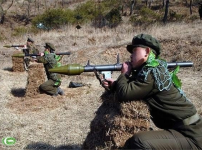 북한군의 위장 능력