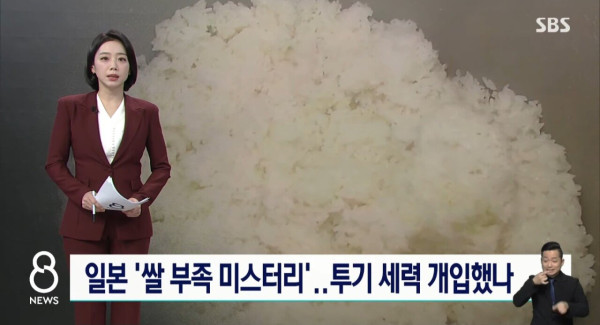 요상하게 흘러가는 일본 쌀값 폭등 근황