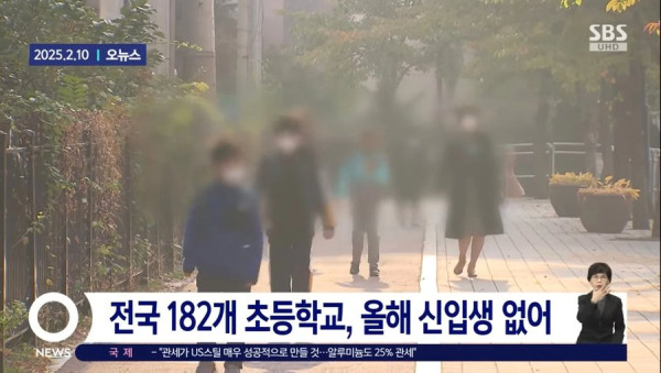 올해 초등학교 근황