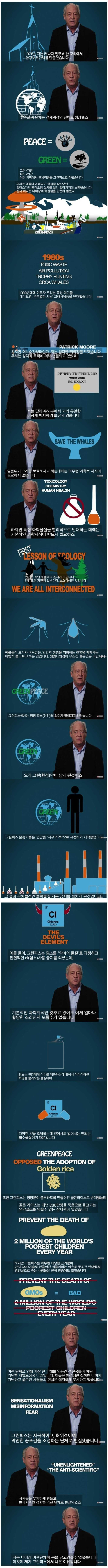 그린피스 설립자가 그린피스를 떠난이유
