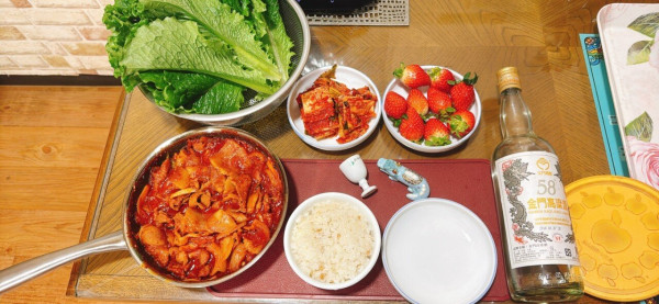 주말 EPL 축구 보면서 먹으려고 술상차림