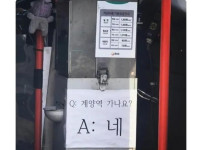 같은 질문에 지친 버스 기사ㅋㅋ.jpg