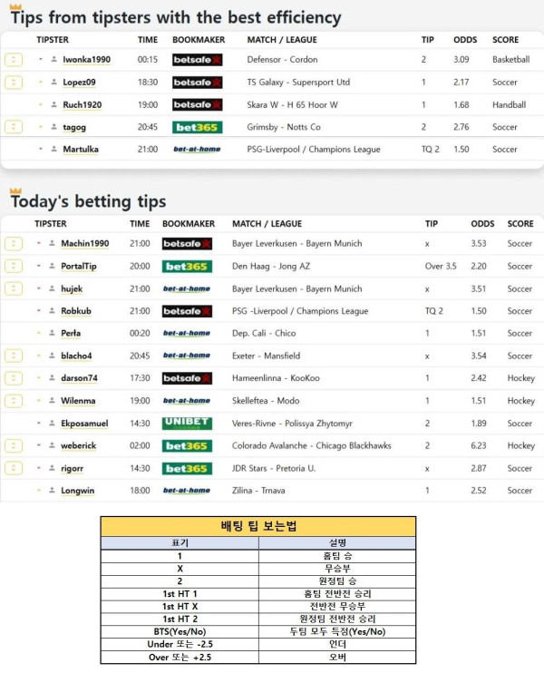 2025년3월11일 해외토탈베스트픽  올스티비