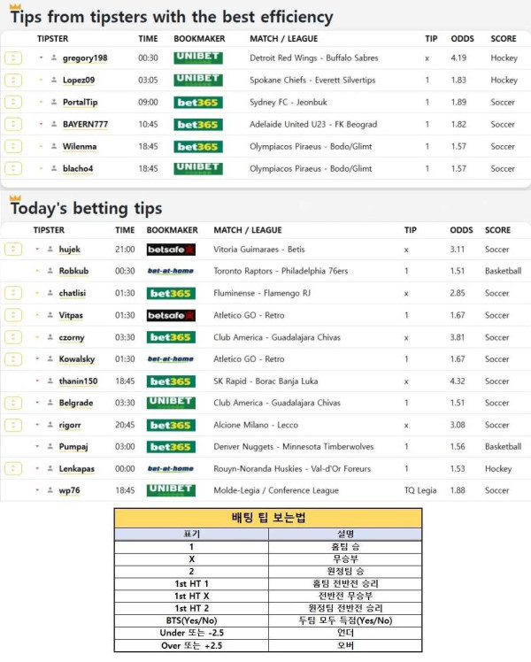 2025년3월13일 해외토탈베스트픽  올스티비
