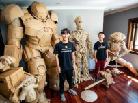 골판지를 사랑하는 일본 청소년들...