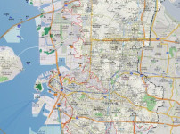 인천의 간척 사업 전후 사진