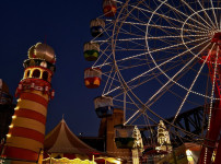 시드니 일몰즈음 찍은 사진