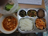 저녁밥 했습니다