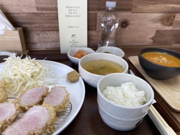 모듬카츠와 카레