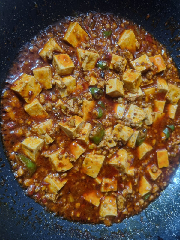 내가 직접 만든 마파두부, 괜찮지?