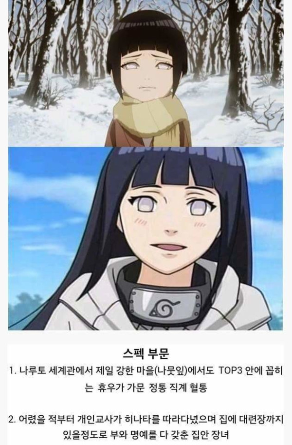 나루토가 히나타랑 결혼한 이유
