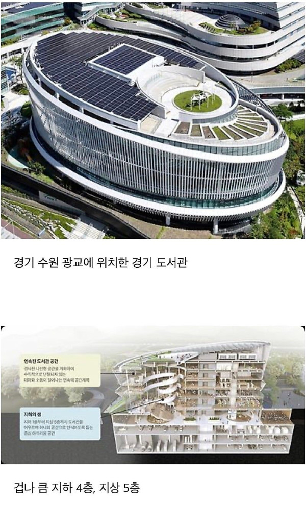 내일 개관 예정인 경기 도서관