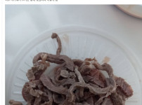 육회를 뜨겁게먹는데,, 철학이보임 ㄷㄷ