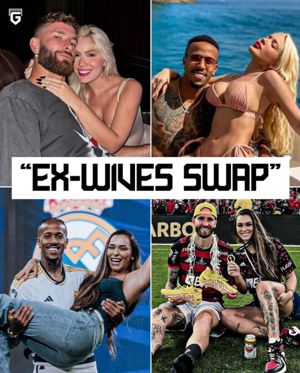 서로 와이프 바꿔서 결혼한 축구선수들 근황