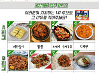 최고의 포장마차 안주는?