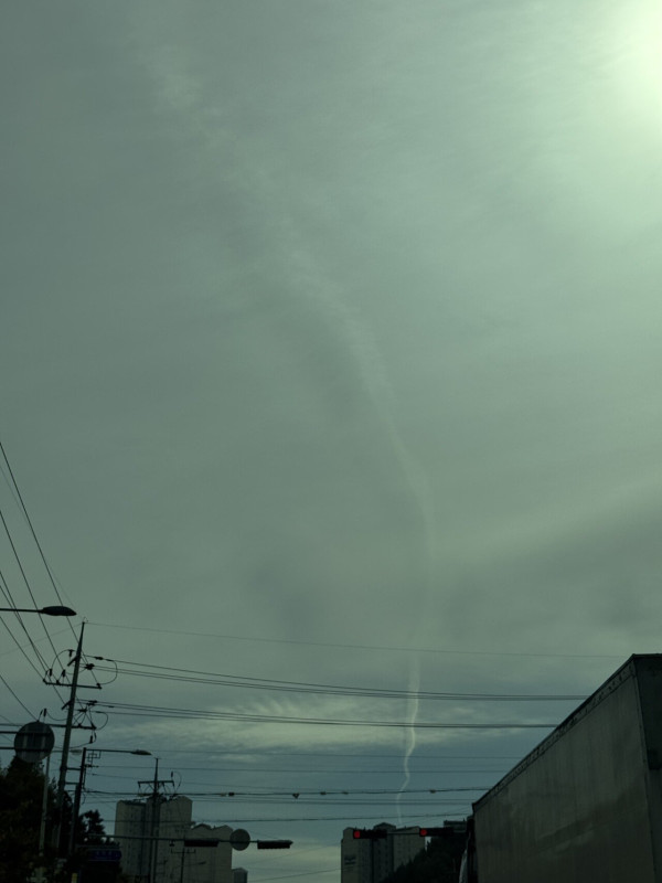 중미 회담 방향 실시간 용오름 생김