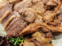 저녁 먹습니다.