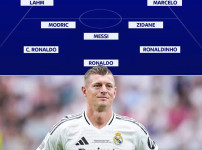 토니 크로스 선정 역대 베스트 11 ㄷㄷㄷ