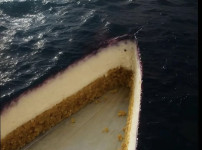 바다에 떠있는 배 아님