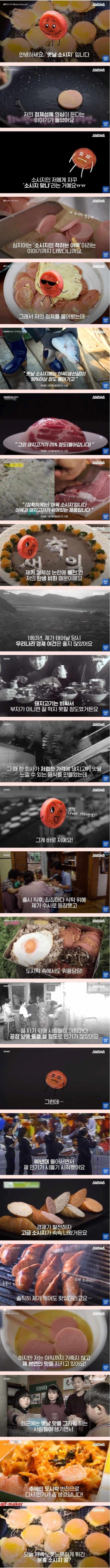 분홍 소시지의 정체성 의심 이야기