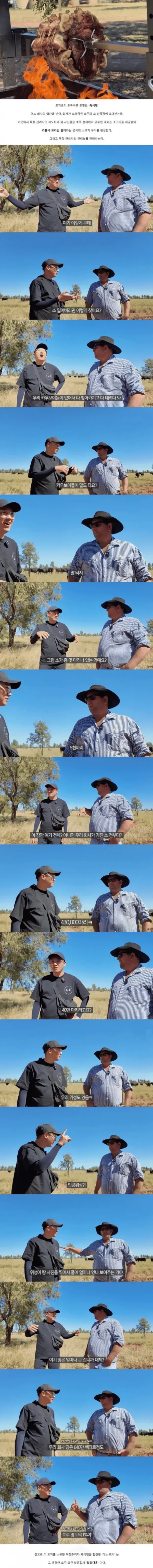 호주산 소고기만 유독 가격이 저렴한 이유