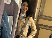 본의아닌 비행기 vip석