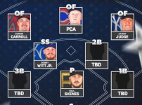  미국팀 확정라인업 입니다  