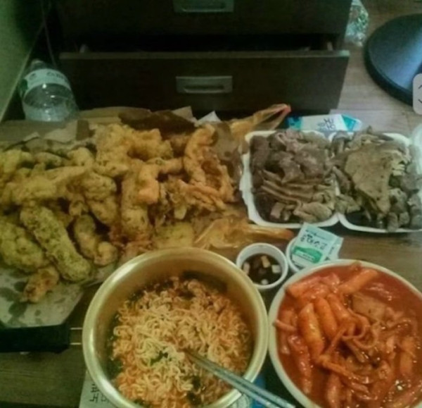 이 정도면 보통 양 아닌가?