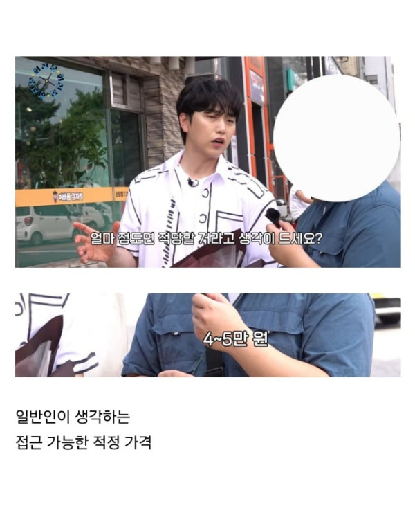 일반인이 생각하는 뮤지컬 적정 가격 vs 실제 가격