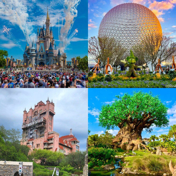세계에서 가장 큰 테마파크 디즈니 월드의 크기