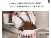 한잔에 1500칼로리라는 천조국의 음료수