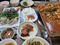 순대곱창볶음