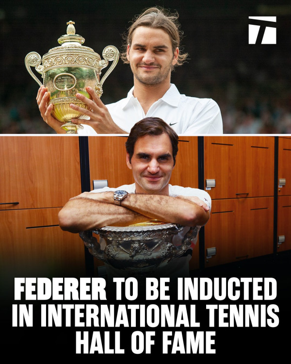 로저 페더러, 테니스 명예의 전당 헌액